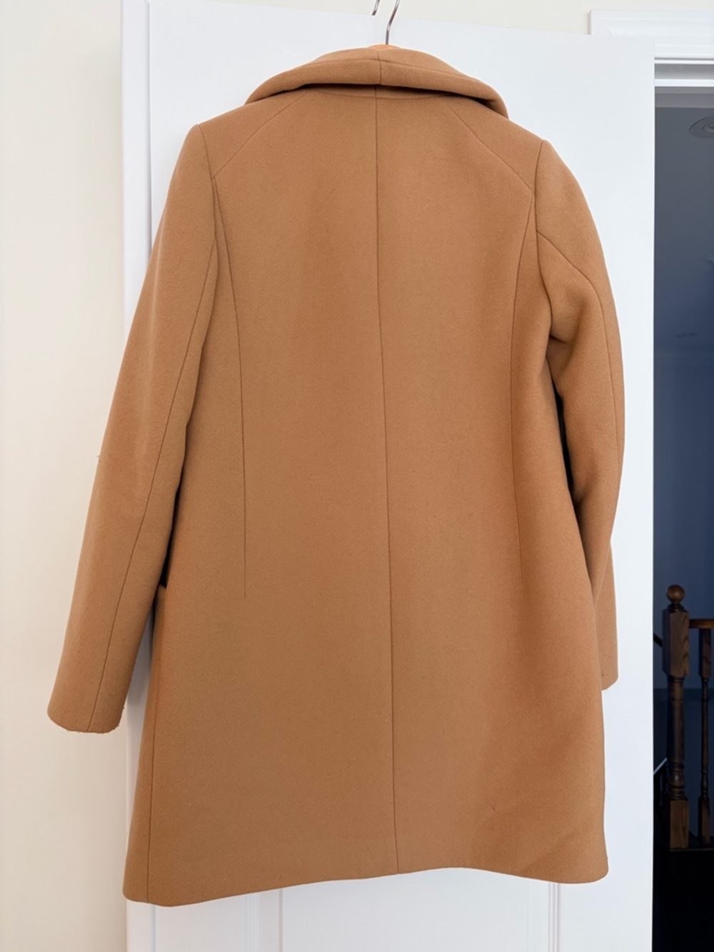 Wilfred Camel Brown Wool-Blend Coat - Picture 3 of 3